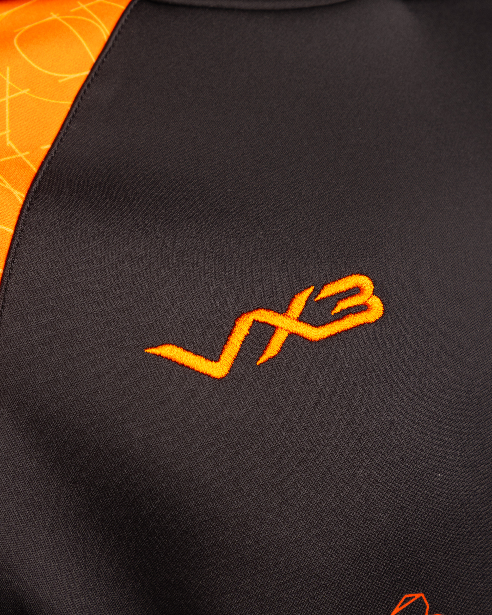 Dragons RFC 25/26 Vertex Training Hoodie Youth Black/Bright Orange/Royal