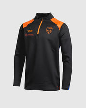 Dragons RFC 25/26 Vertex Half Zip Top Youth Black/Bright Orange/Royal