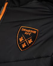 Dragons RFC 25/26 Tempest Hybrid Jacket 	Black/Bright Orange
