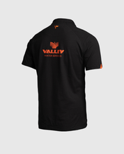 Dragons RFC 25/26 Polo Shirt Black/Bright Orange