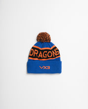 Dragons RFC 25/26 Bobble Hat Royal/Bright Orange