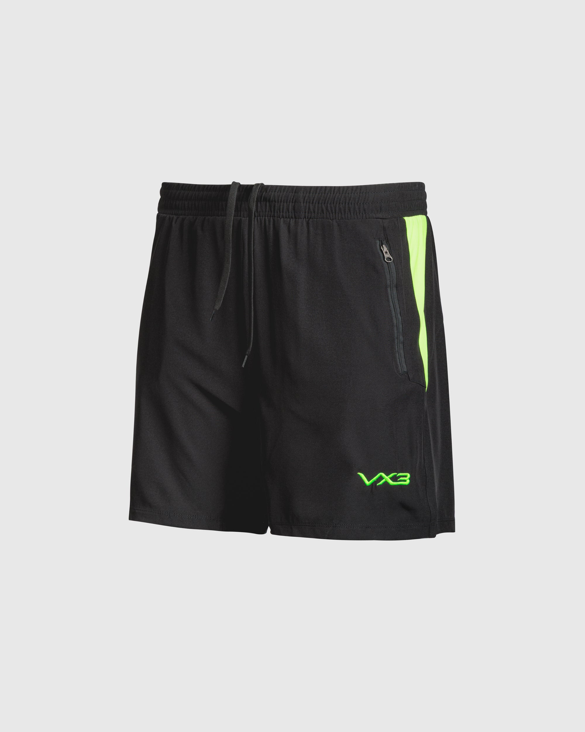 Torquay United FC 25/26 Vertex Gym Shorts Black/Fluro Yellow