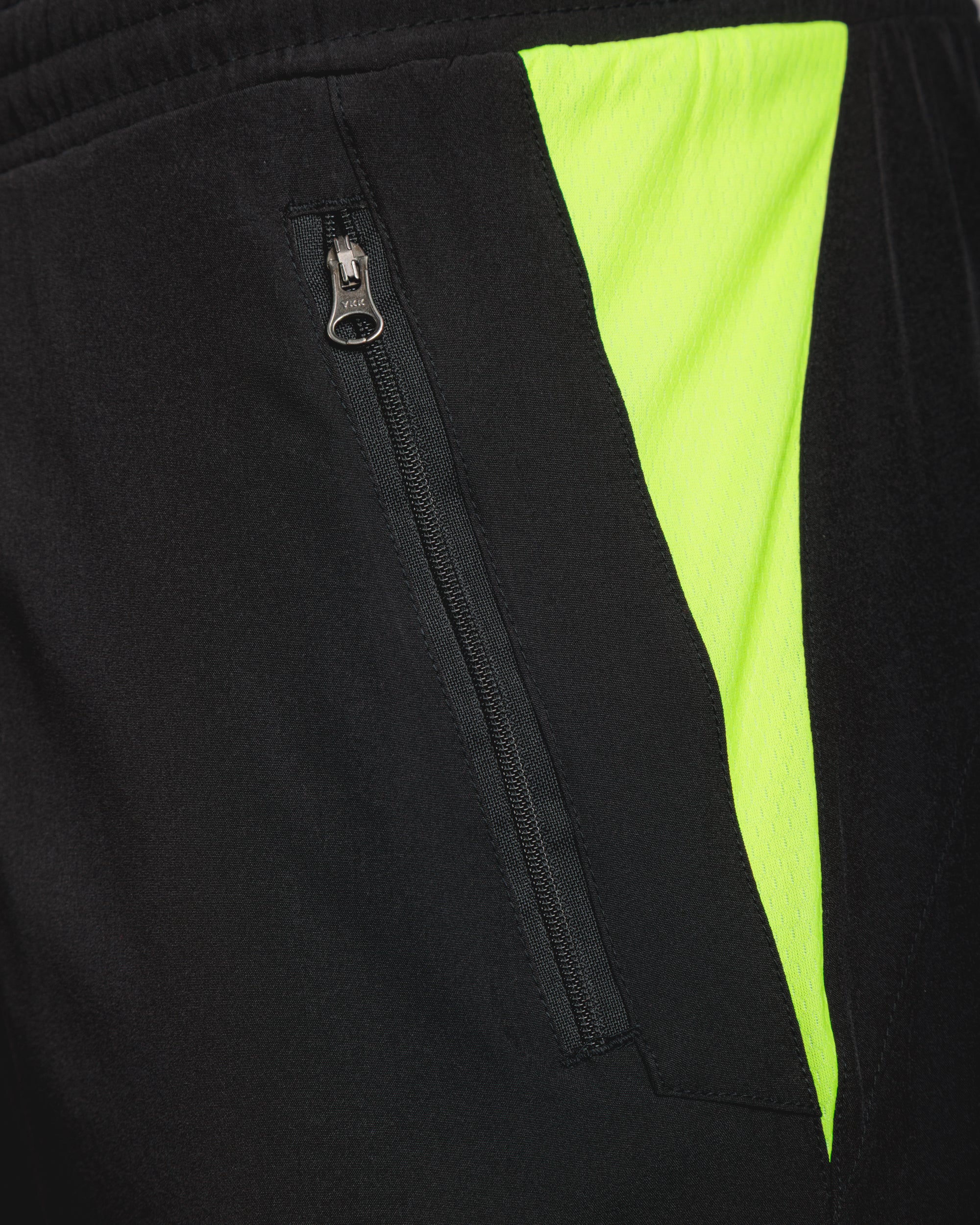 Torquay United FC 25/26 Vertex Gym Shorts Black/Fluro Yellow