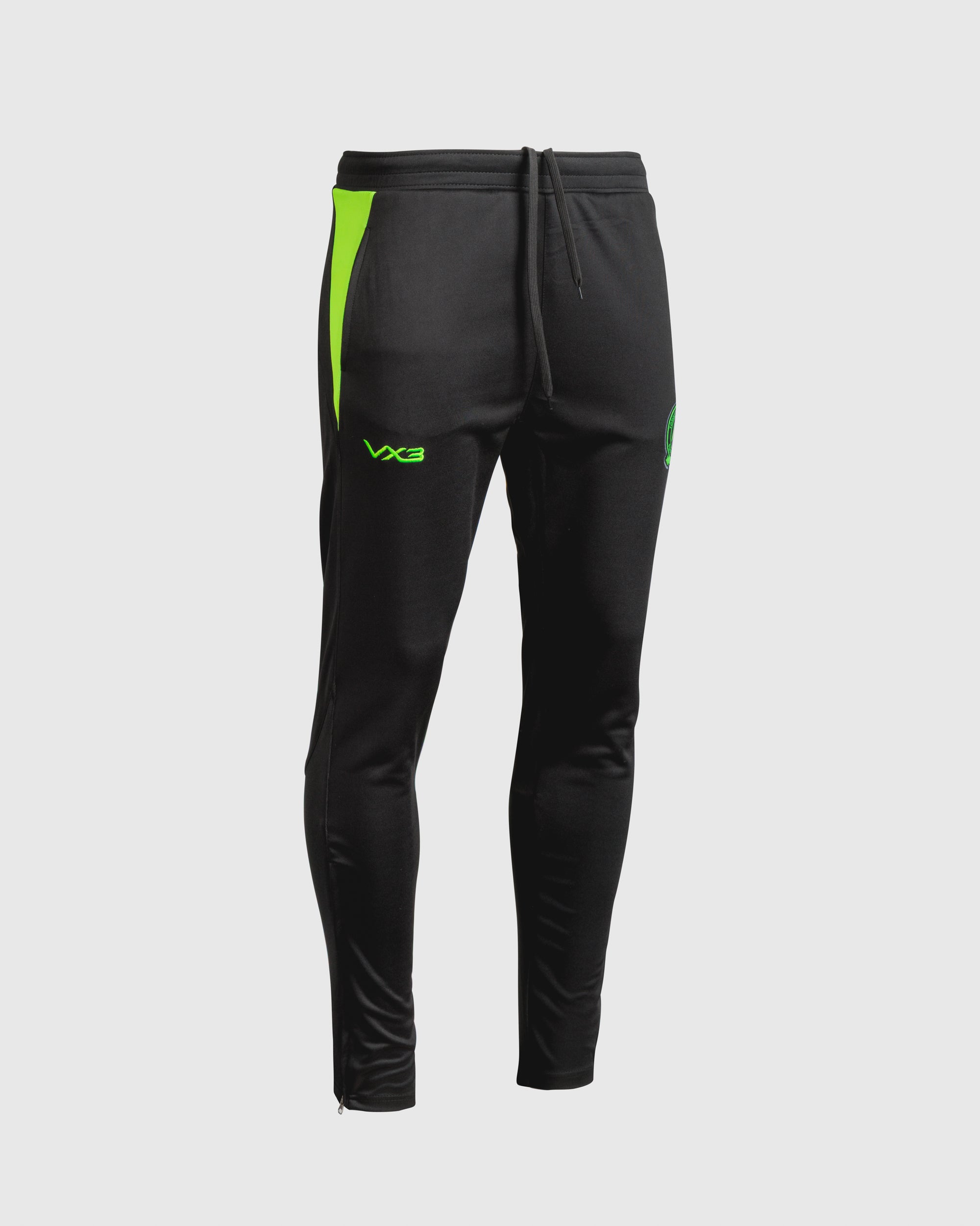 Torquay United FC 25/26 Vertex Skinny Pants Black/Fluro Yellow