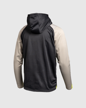 Torquay United FC 25/26 Vertex Training Hoodie  Womens Charcoal/Light Grey/Fluro Yellow
