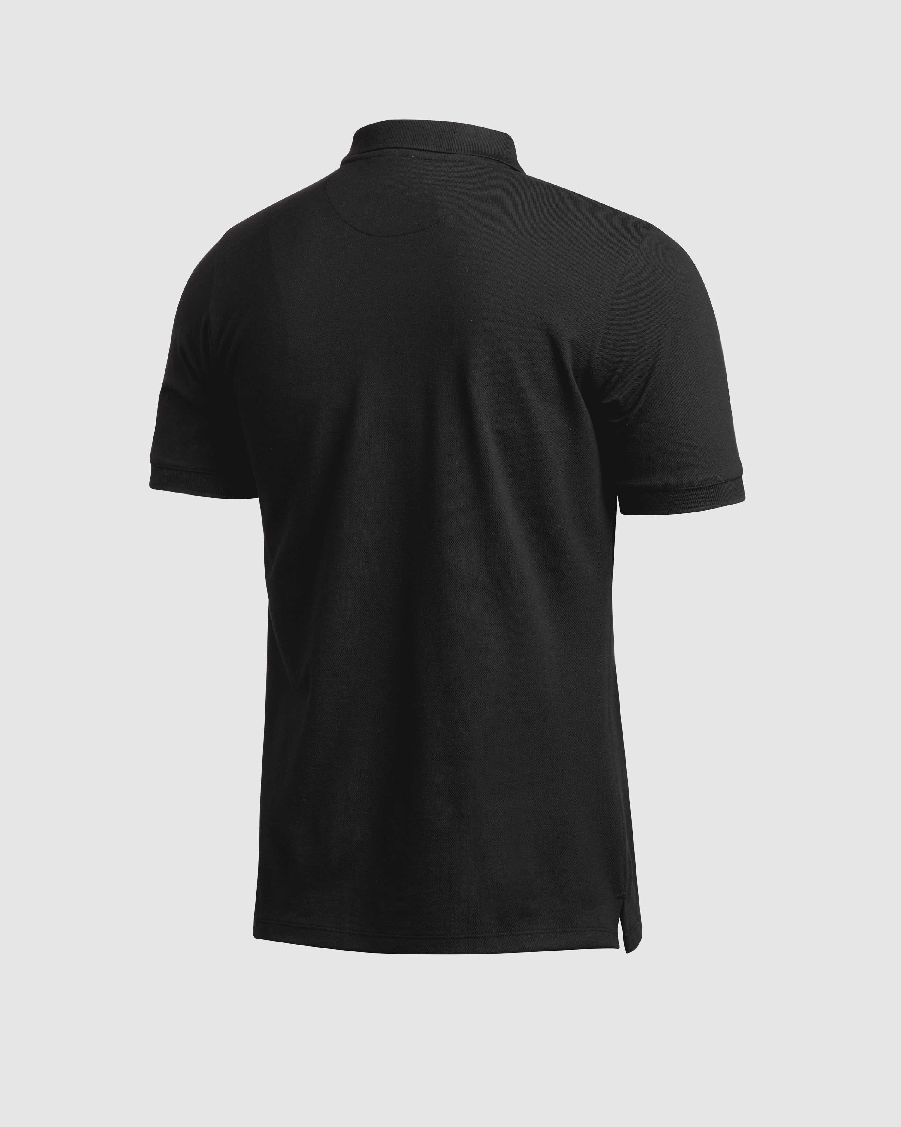 Torquay United FC 25/26 Primus Polo Shirt Black