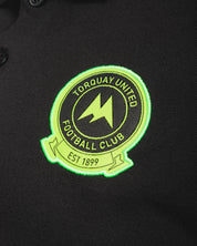 Torquay United FC 25/26 Primus Polo Shirt Black