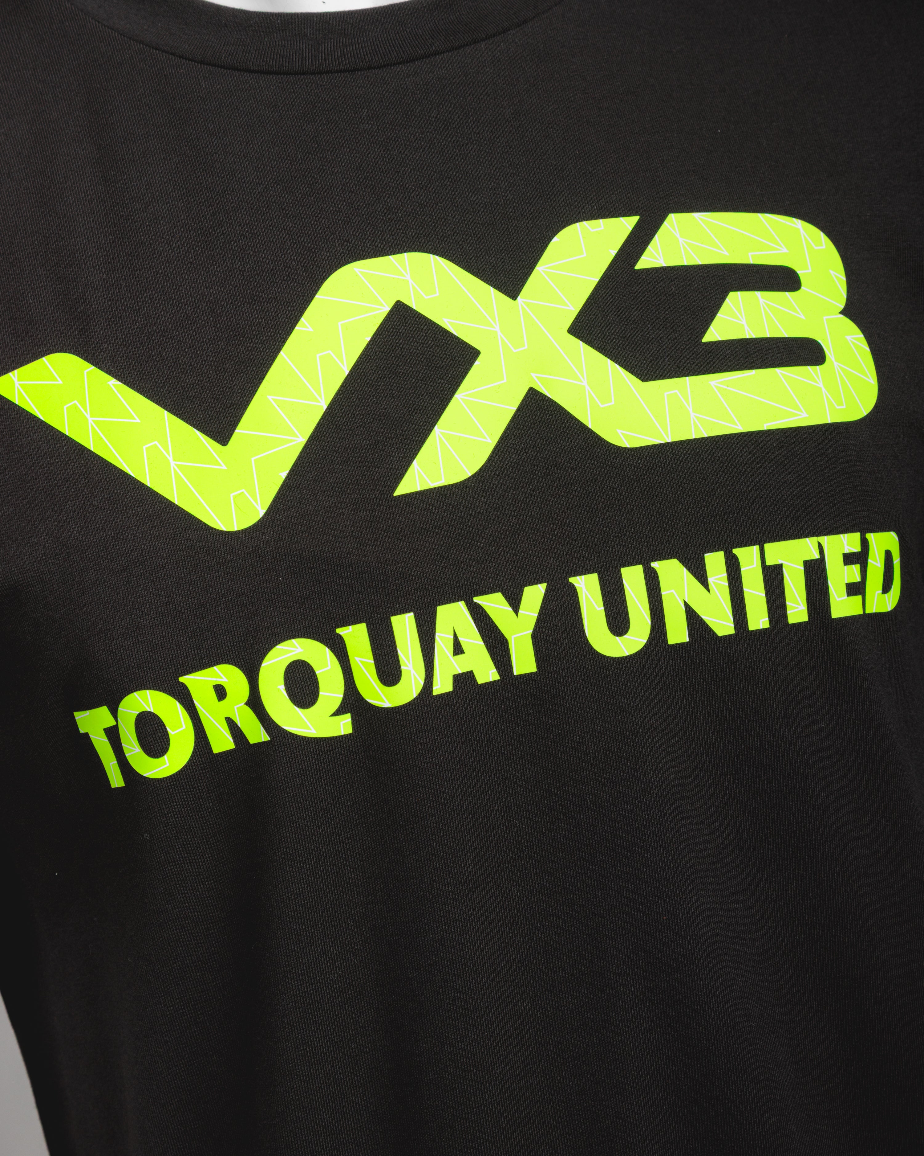Torquay United FC 25/26 Invicta Tee Womens Black