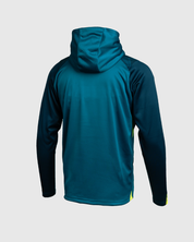 Torquay United FC 25/26 Vertex Training Hoodie Youth Lyons Blue/Navy/Fluro Yellow