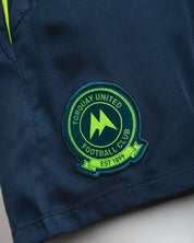 Torquay United FC 25/26 Vertex Gym Short Youth - Navy/Fluro Yellow