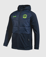 Torquay United FC 25/26 Tempest Hybrid Jacket Navy/Fluro Yellow