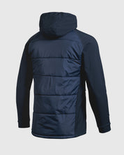 Torquay United FC 25/26 Tempest Hybrid Jacket Navy/Fluro Yellow