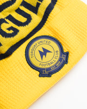 Torquay United FC 25/26 Bobble Hat Yellow/Navy
