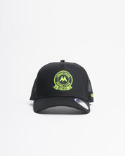 Torquay United FC 25/26 Trucker Cap Black/Fluro Yellow