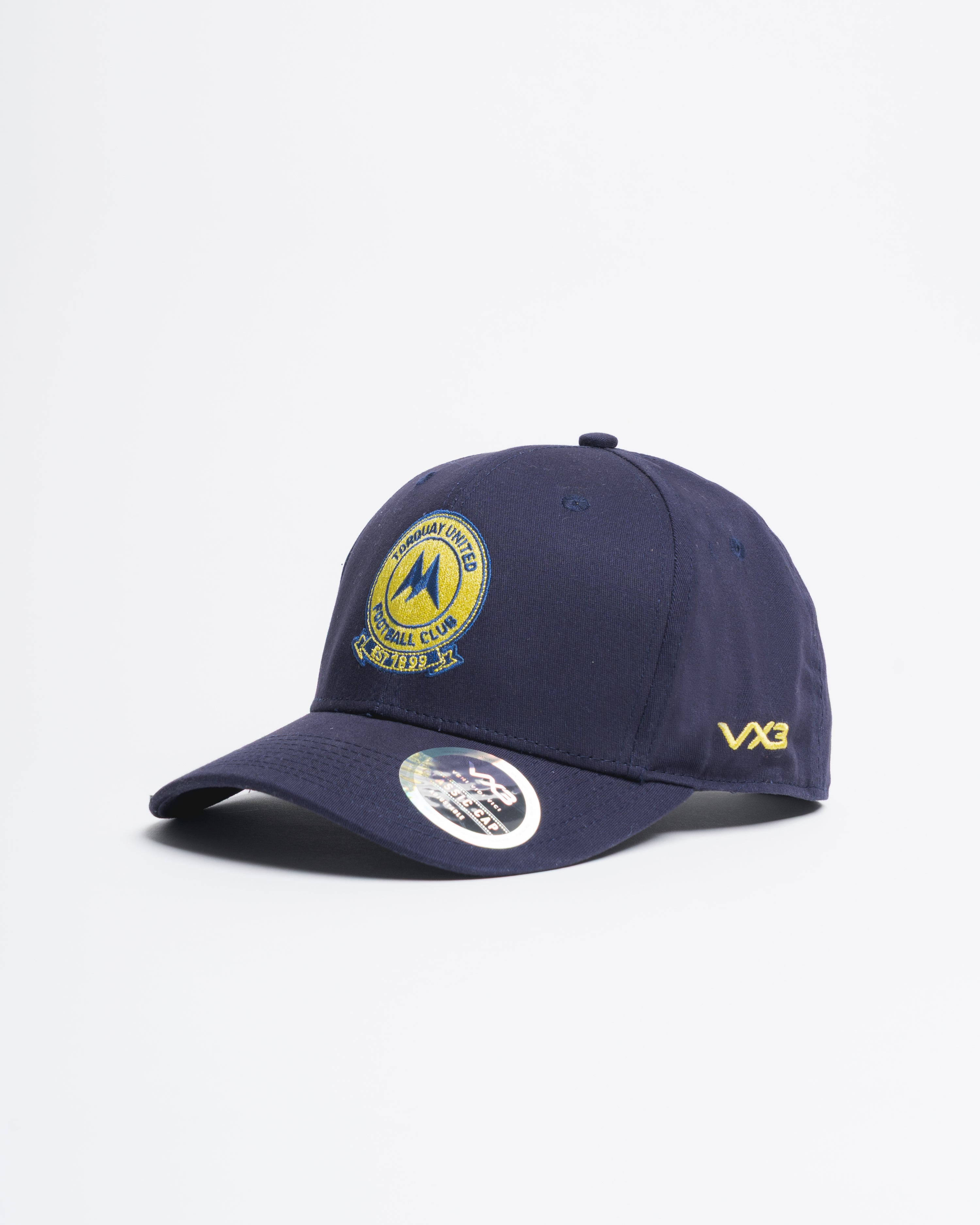 Torquay United FC 25/26 Classic Cap Navy/Yellow