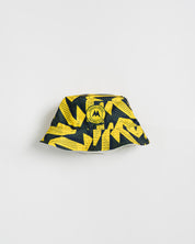 Torquay United FC 25/26  Reversible Bucket Hat White/Cool Grey/Yellow