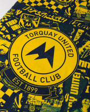 Torquay United FC 25/26 Towel Navy/Yellow