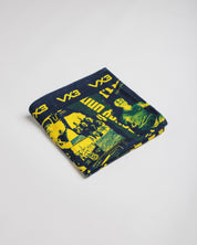 Torquay United FC 25/26 Towel Navy/Yellow