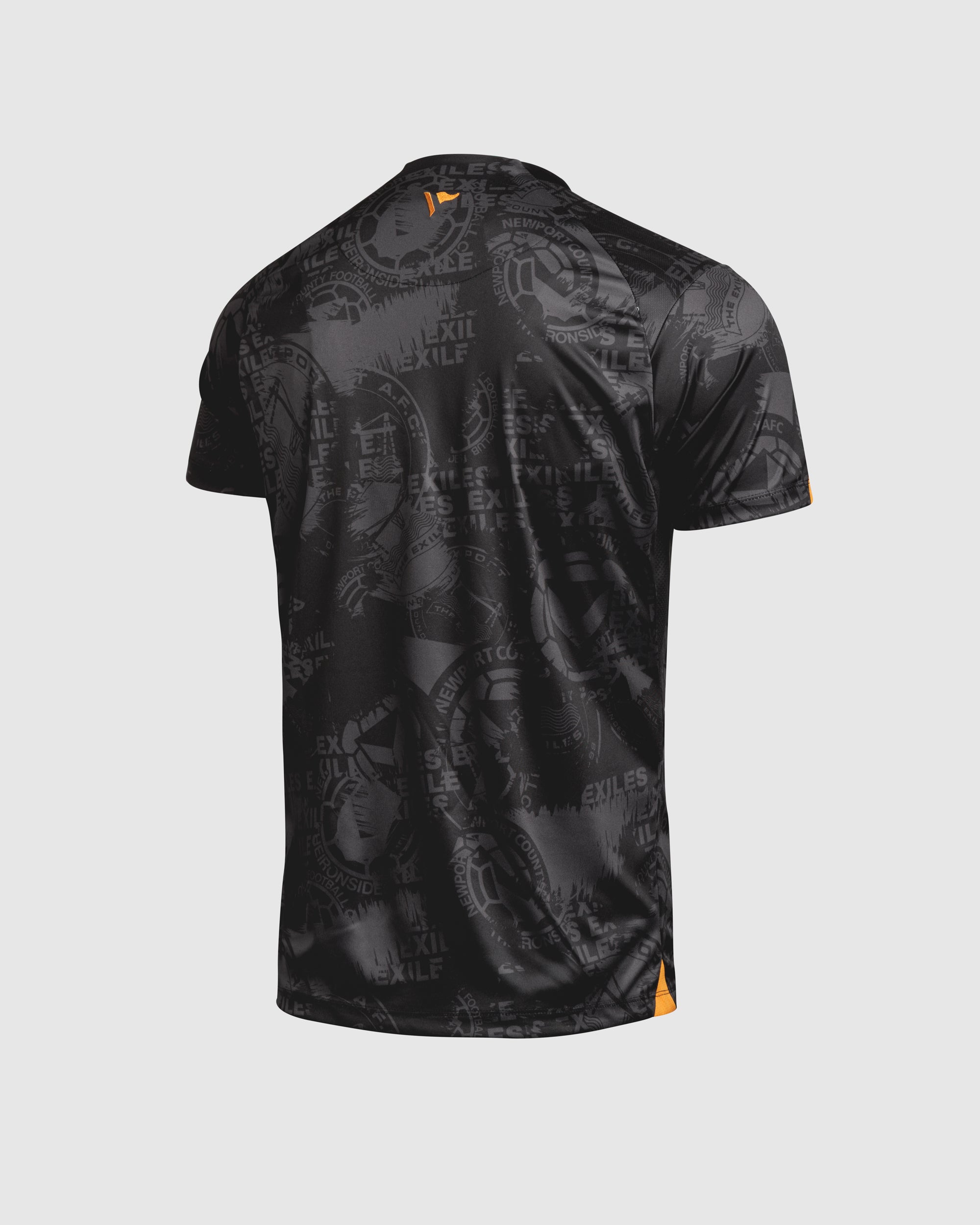Newport County AFC 25/26 Home Warm Up Tee Black