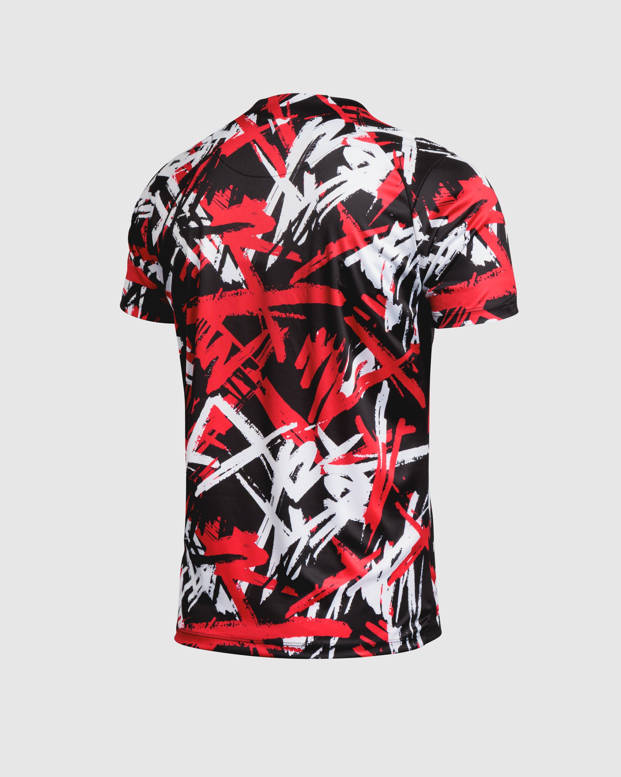 Newport County AFC 25/26 Away Warm Up Tee Black/Bright Red