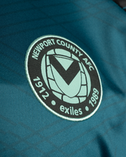 Newport County AFC 25/26 Vertex Training Tee Blue Coral/Black