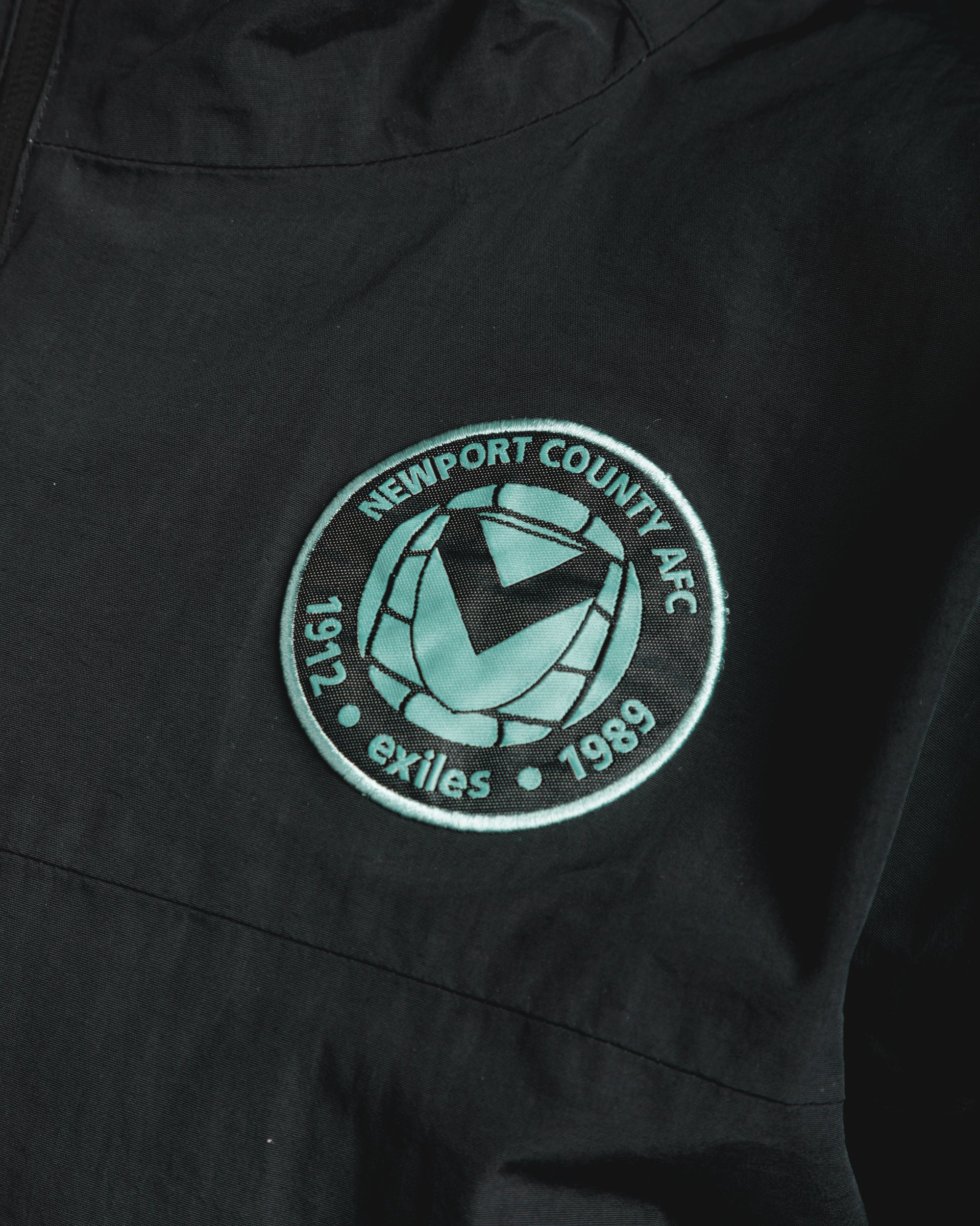 Newport County AFC 25/26 Waterproof Protego Jacket Black