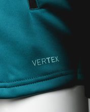 Newport County AFC 25/26 Vertex Zip Up Hoodie Blue Coral/Black