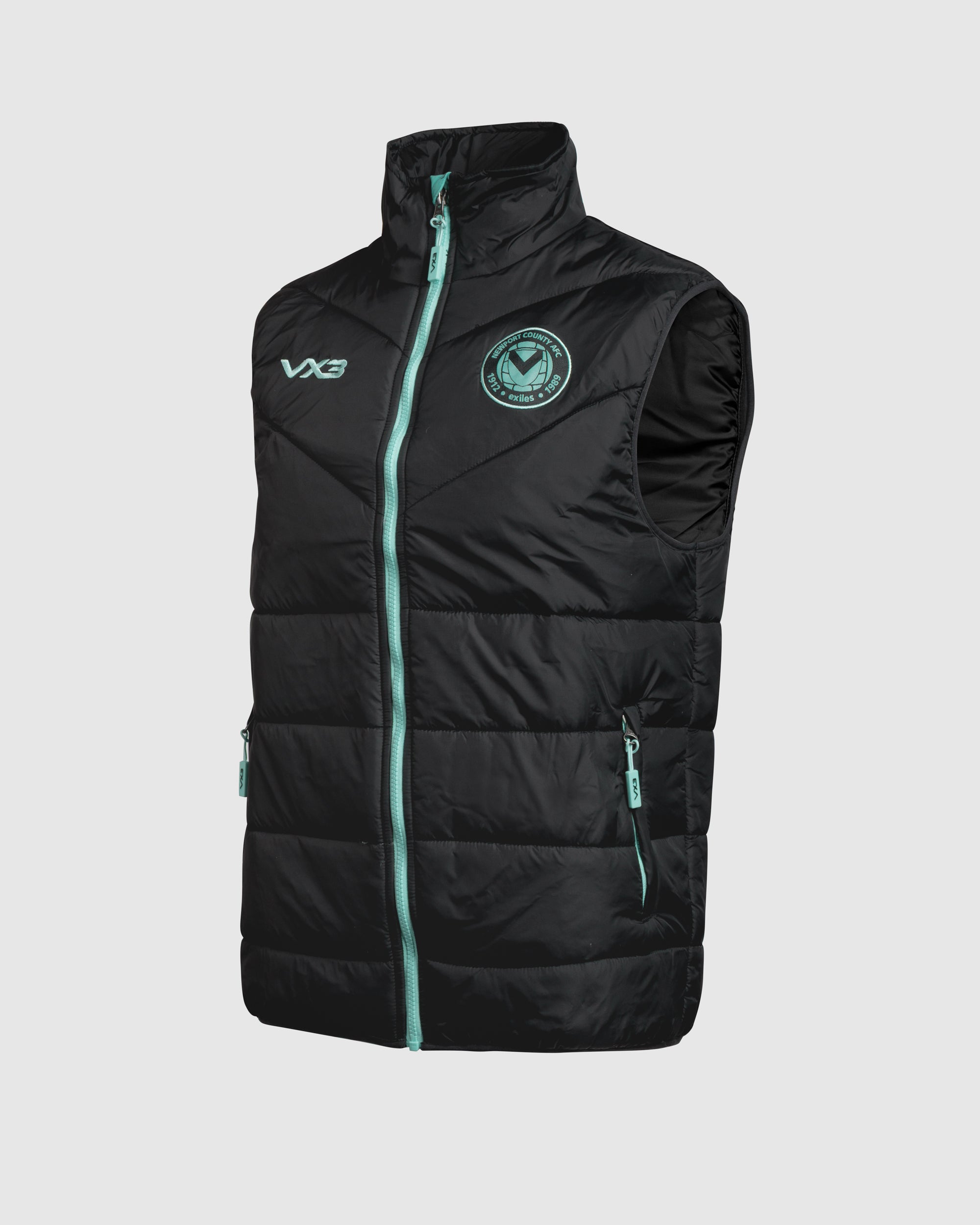 Newport County AFC 25/26 Ventus Gilet Black