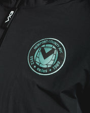 Newport County AFC 25/26 Managers Jacket Black