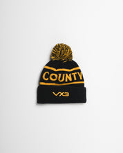 Newport County AFC 25/26 Bobble Hat Black/Amber
