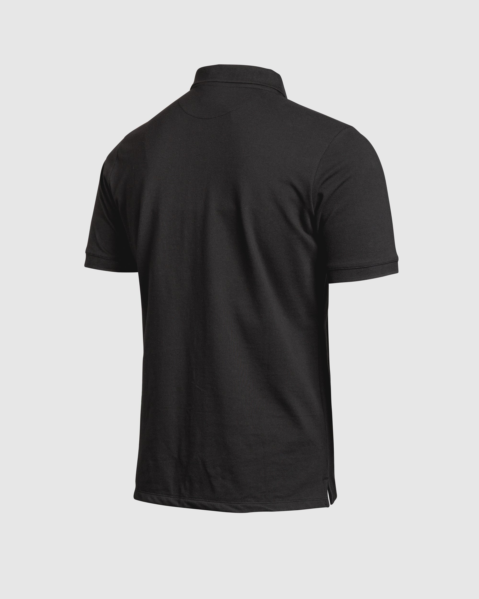 Newport County AFC 25/26 Primus Polo Shirt Black/Amber