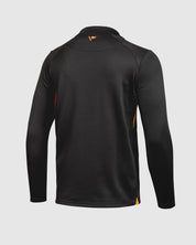 Newport County AFC 25/26 Vertex Half Zip Black/Amber