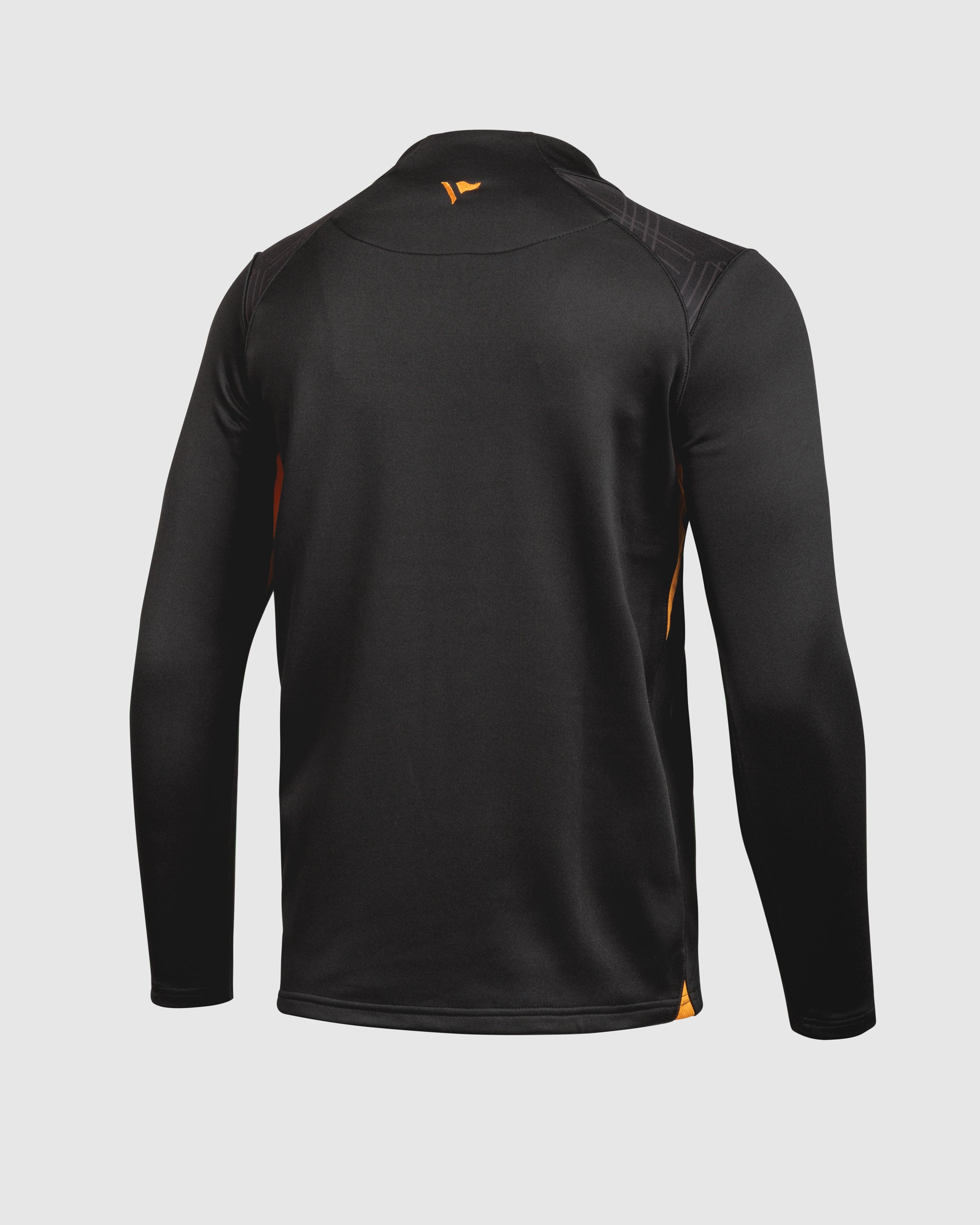 Newport County AFC 25/26 Vertex Half Zip Black/Amber