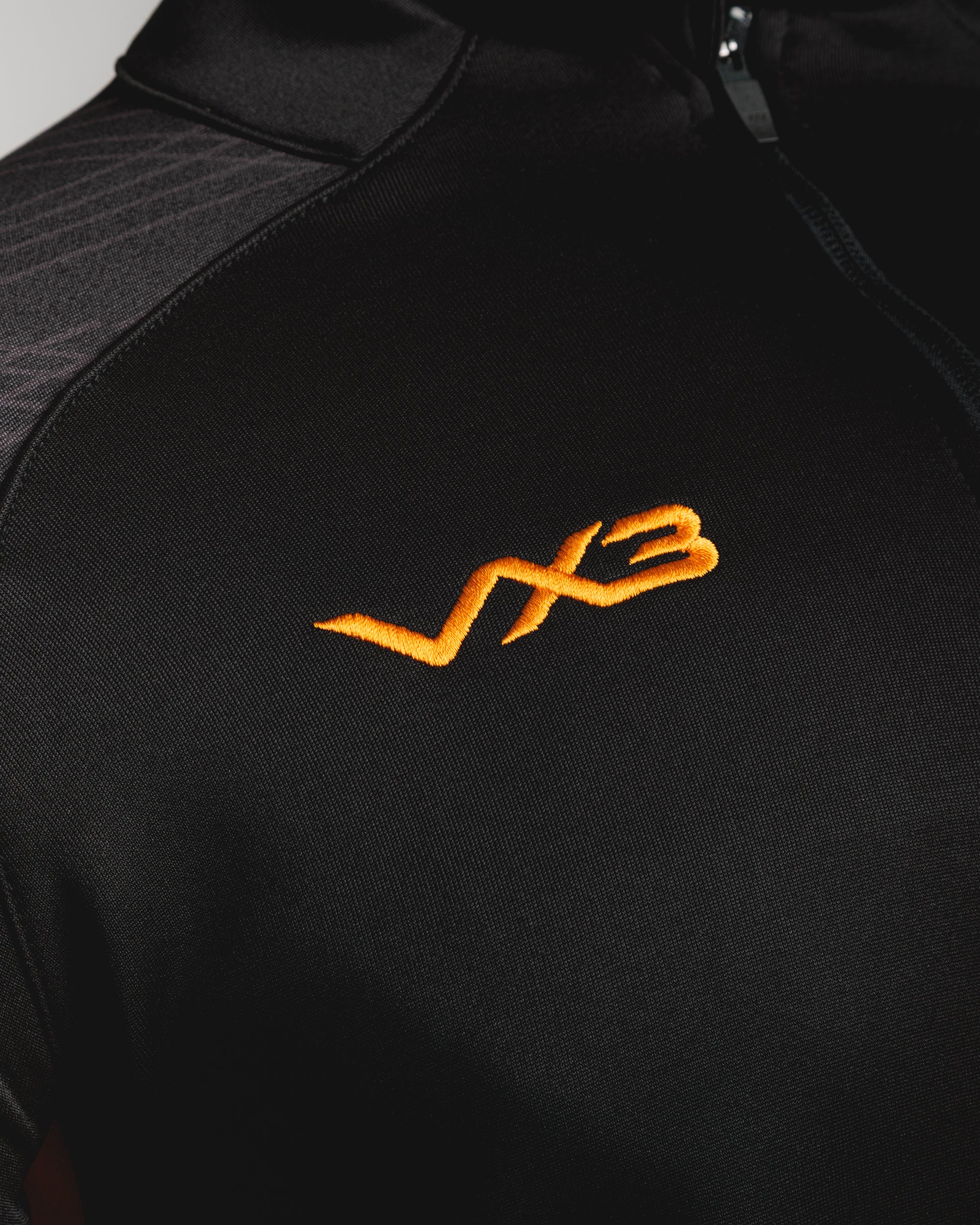Newport County AFC 25/26 Vertex Half Zip Black/Amber