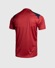 Scarlets 25/26 Vertex Training Tee  Youth Deep Red/Navy/Bright Red