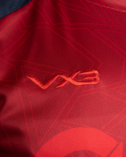 Scarlets 25/26 Vertex Training Tee  Youth Deep Red/Navy/Bright Red