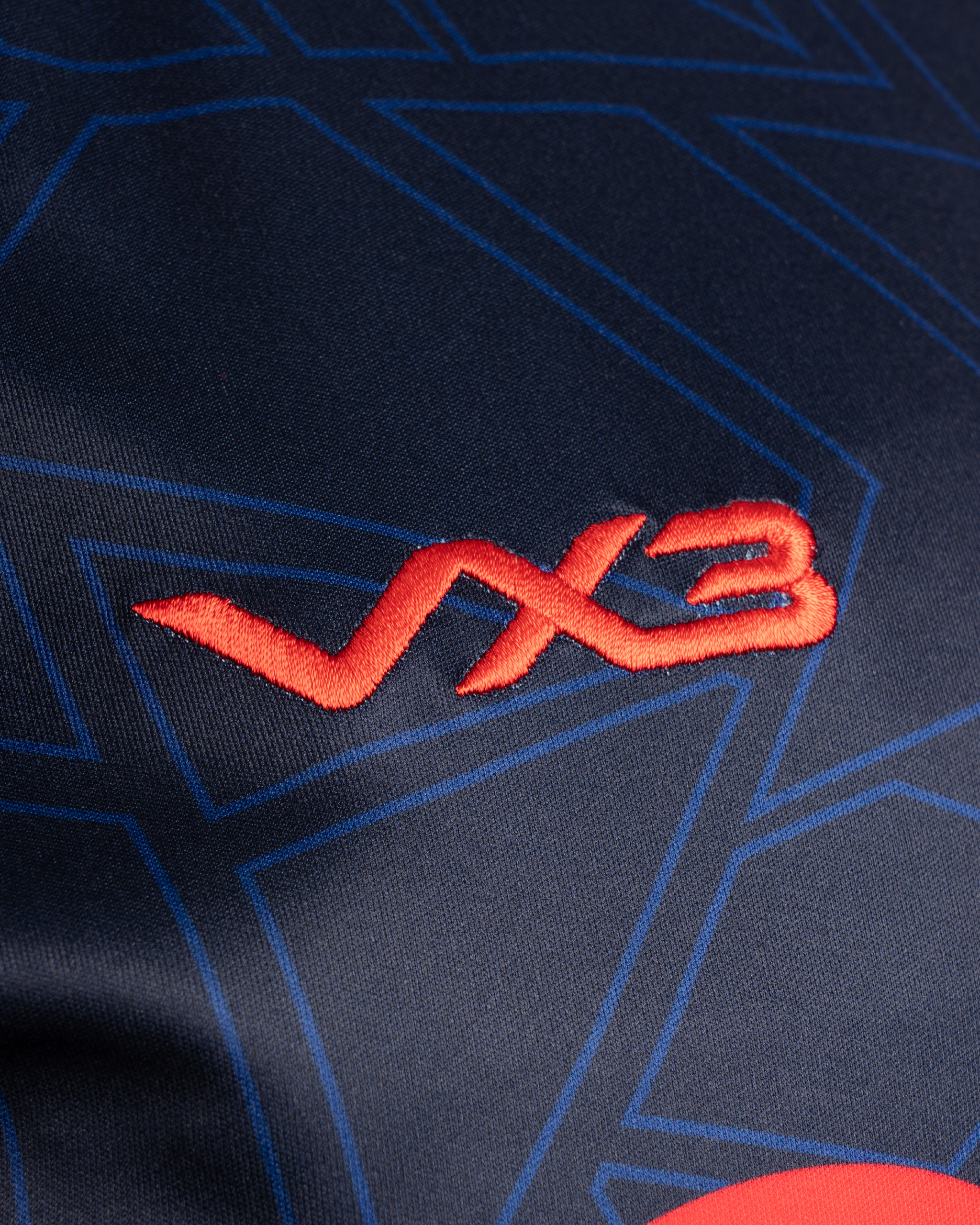 Scarlets 25/26 Vertex Training Tee  Youth Navy/Deep Red/Bright Red