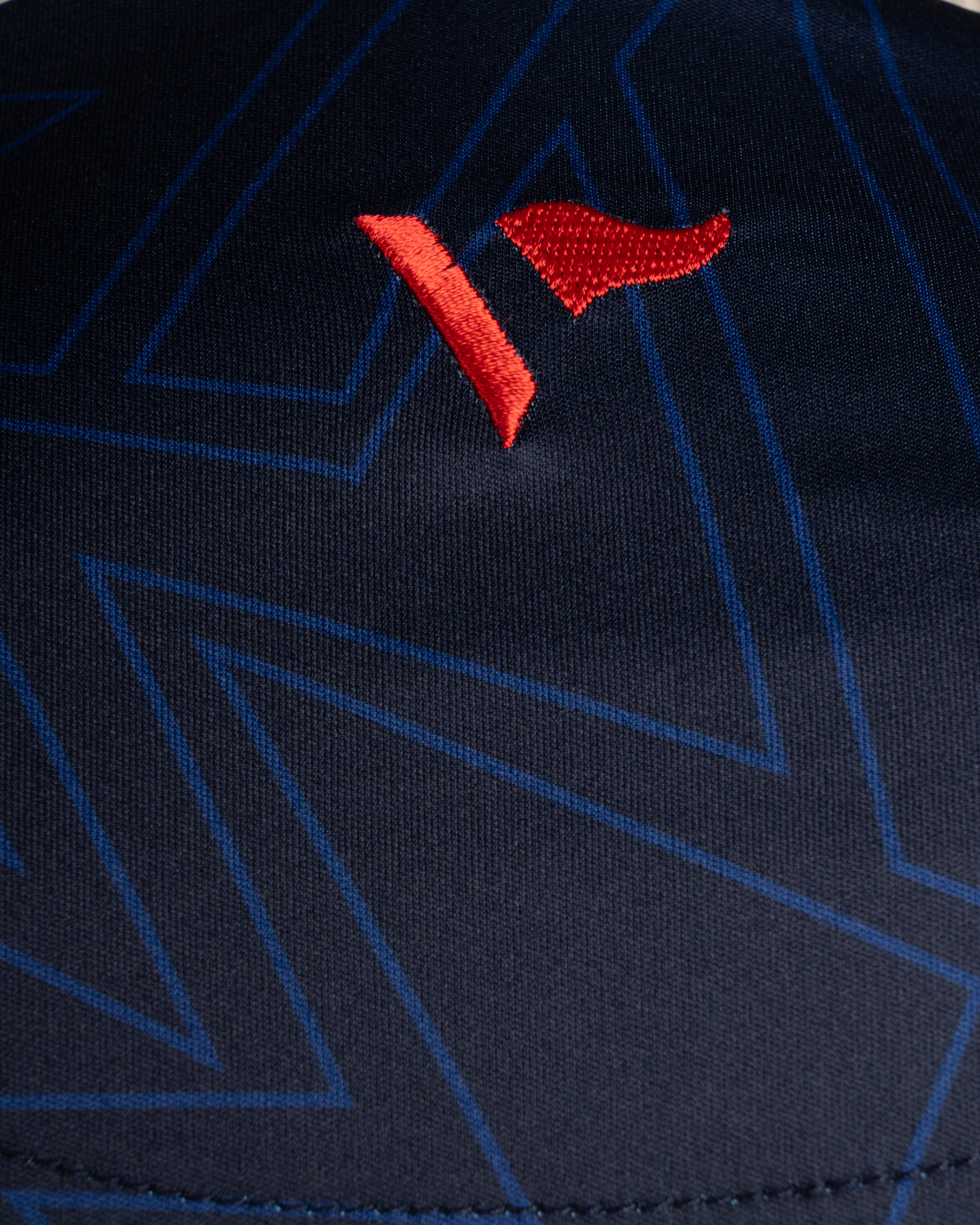 Scarlets 25/26 Vertex Training Tee  Youth Navy/Deep Red/Bright Red