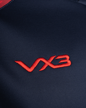 Scarlets 25/26 Vertex Training Hoodie Youth Navy/Deep Red/Bright Red