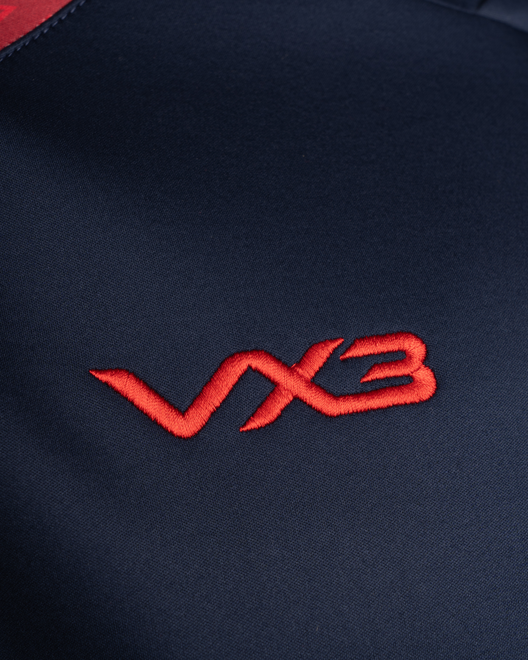 Scarlets 25/26 Vertex Training Hoodie Youth Navy/Deep Red/Bright Red