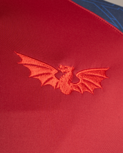 Scarlets 25/26 Vertex Half Zip Top Womens Deep Red/Navy/Bright Red