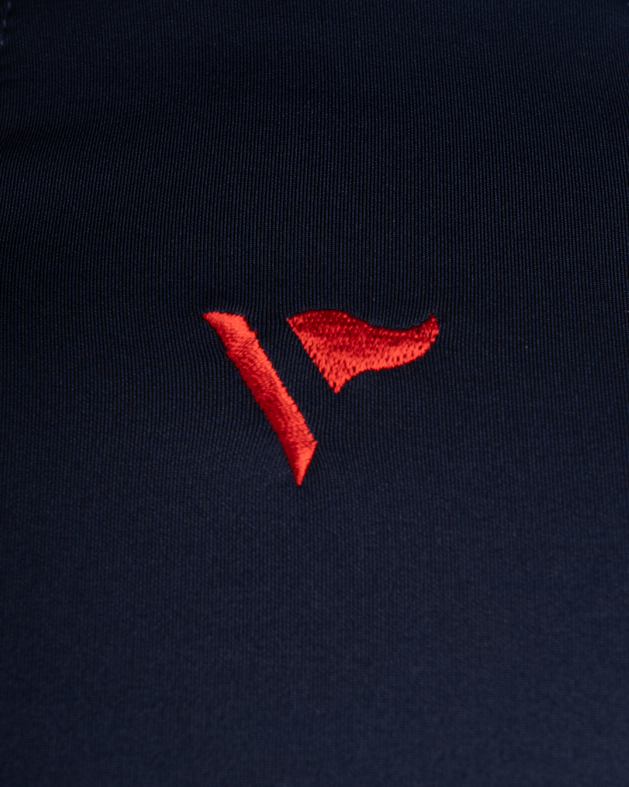 Scarlets 25/26 Vertex Half Zip Top Youth Navy/Deep Red/Bright Red