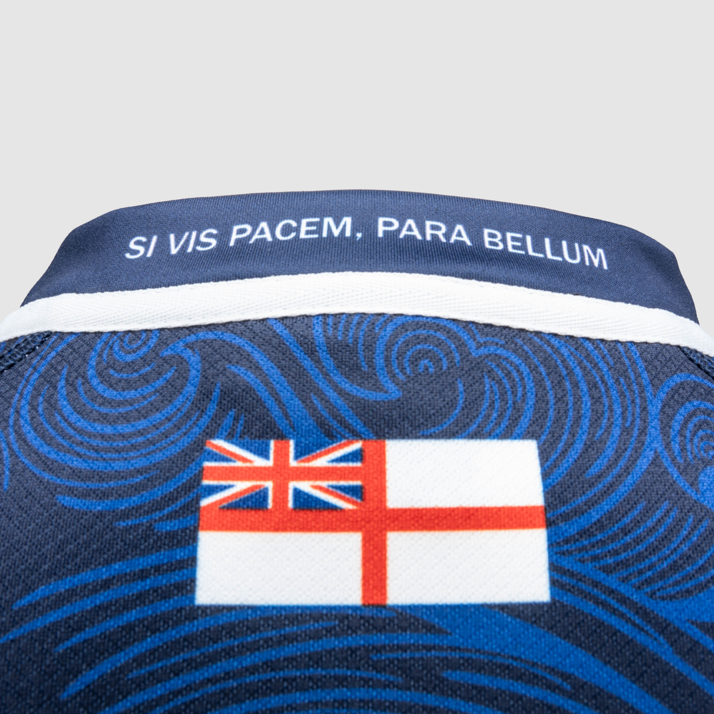Royal Navy Rugby Replica Marine Nationale Elite Rugby Shirt Arrow Collar Womens