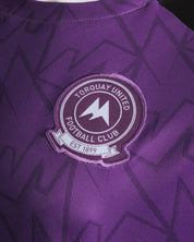 Torquay United FC 25/26 Third Training Tee Purple/Black