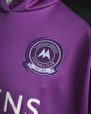 Torquay United FC 25/26 Third Training Hoodie Purple/Black