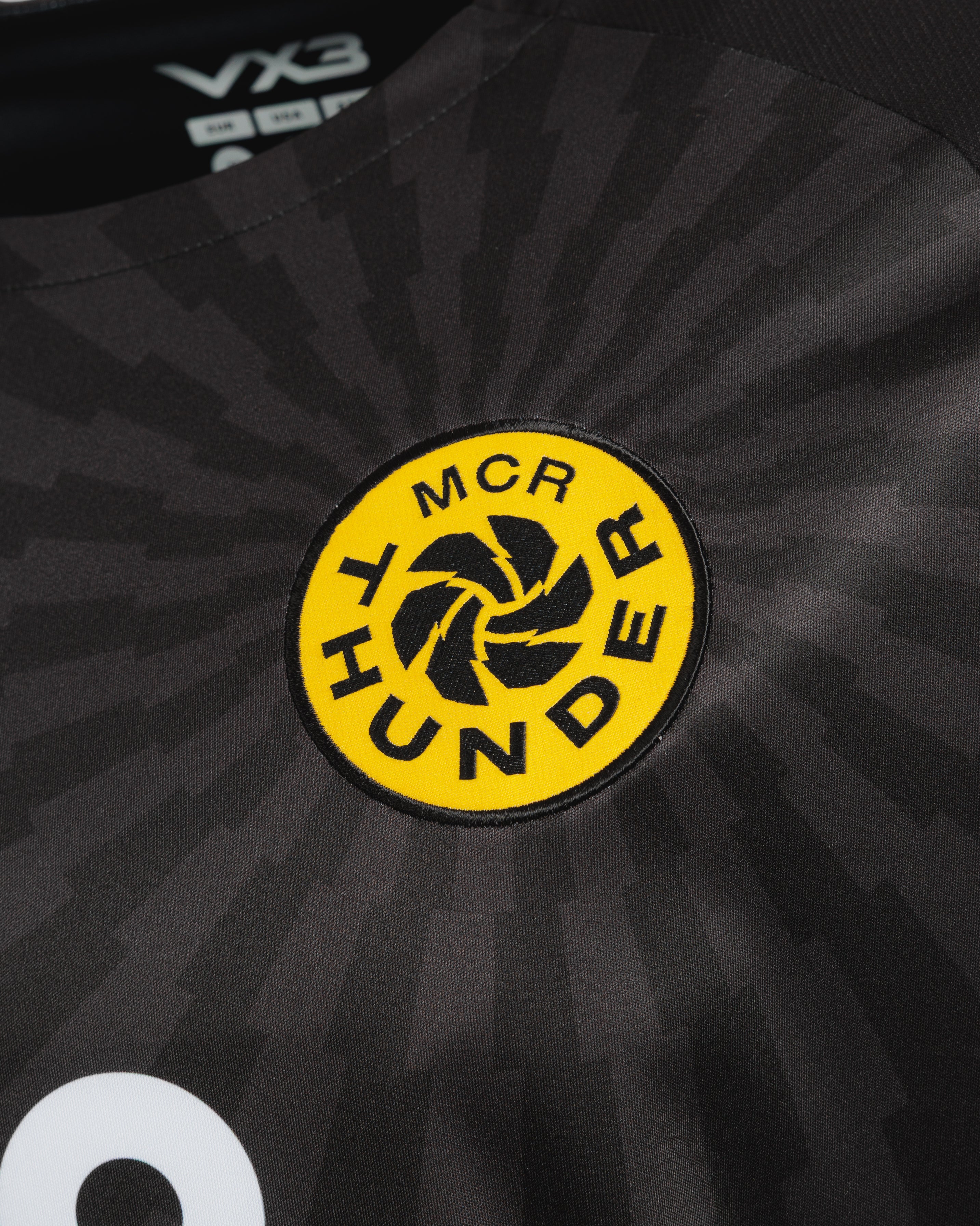Manchester Thunder 2026 Training Tee Black/Yellow