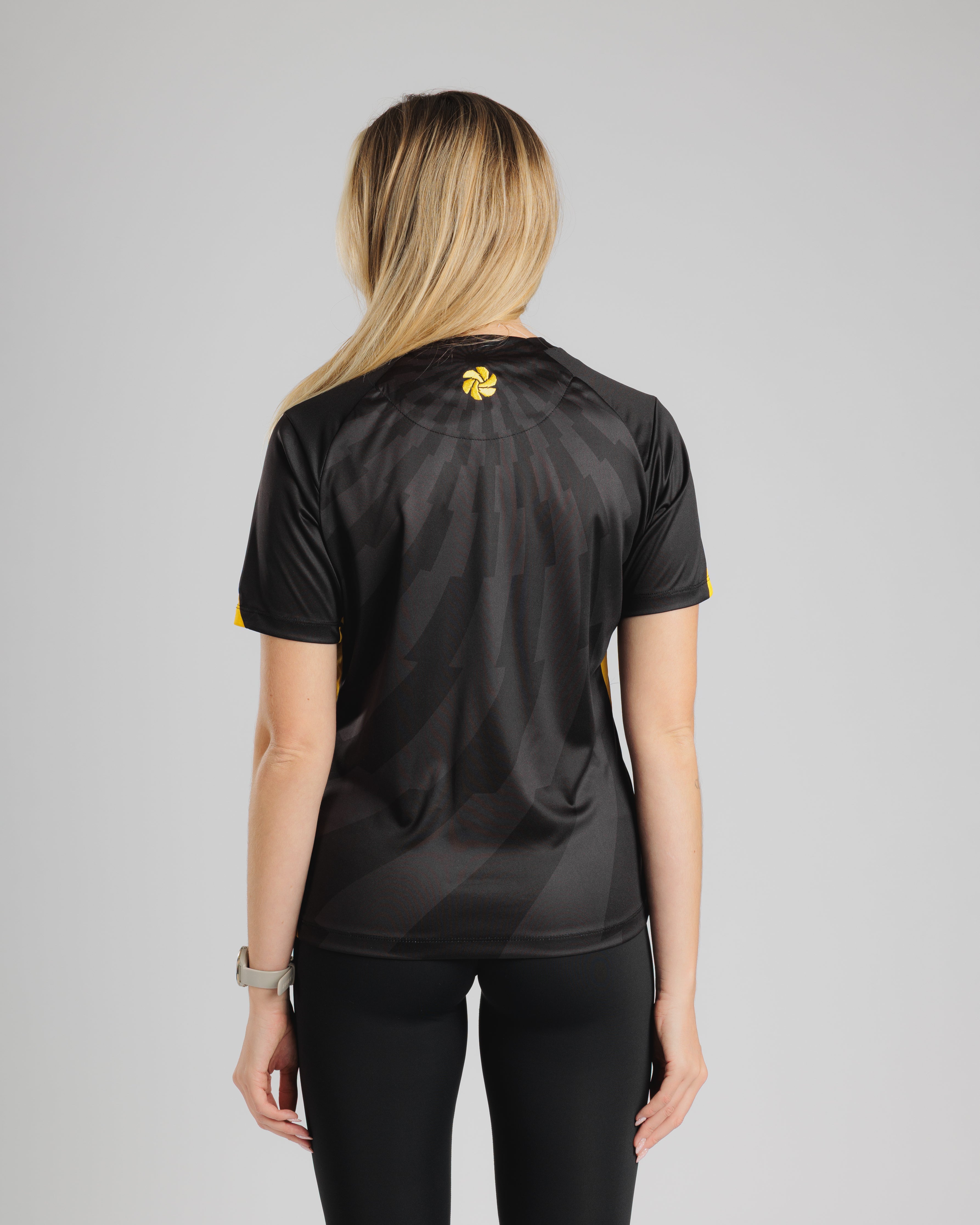 Manchester Thunder 2026 Training Tee WOMENS Black/Yellow