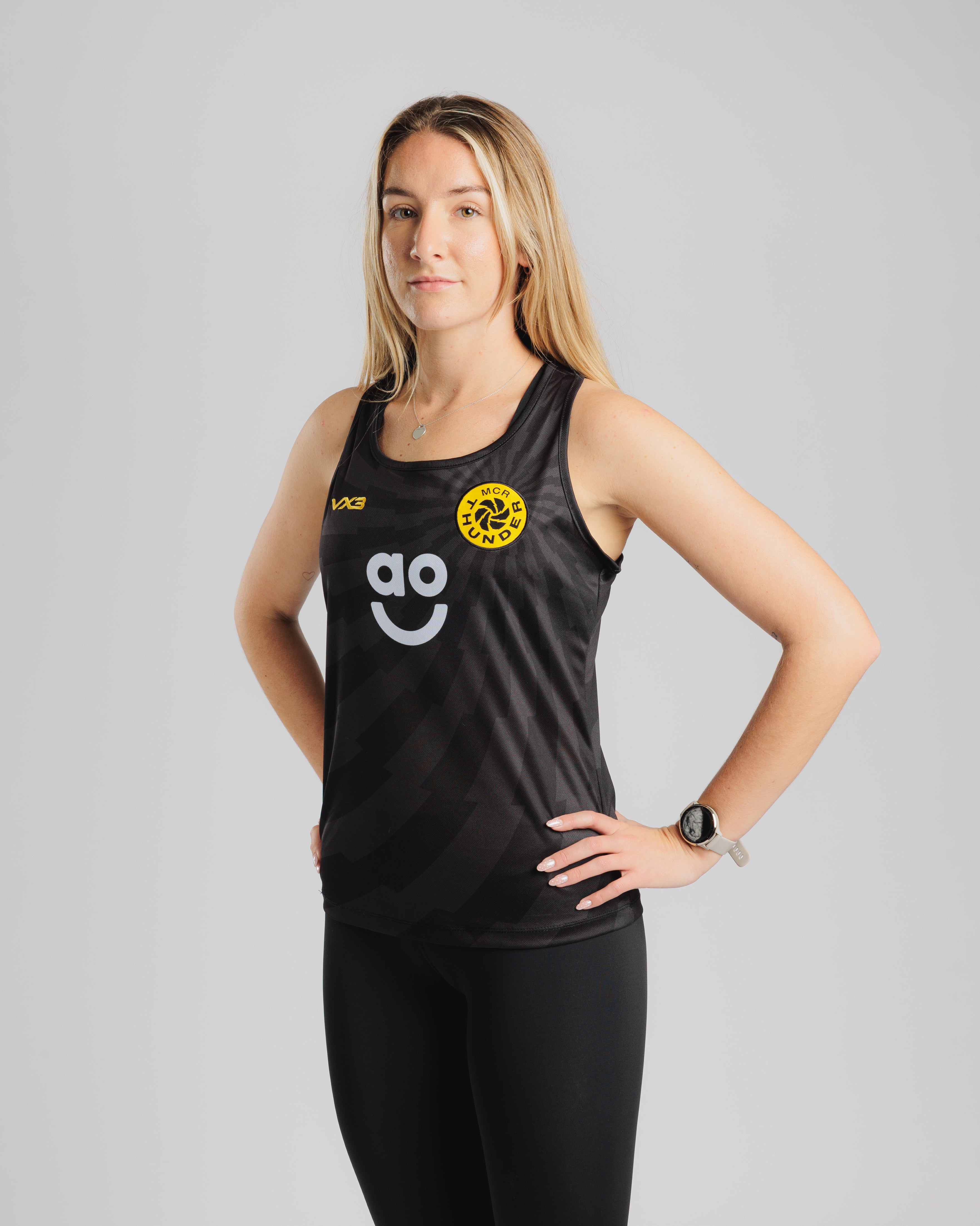 Manchester Thunder 2026 Training Vest Black