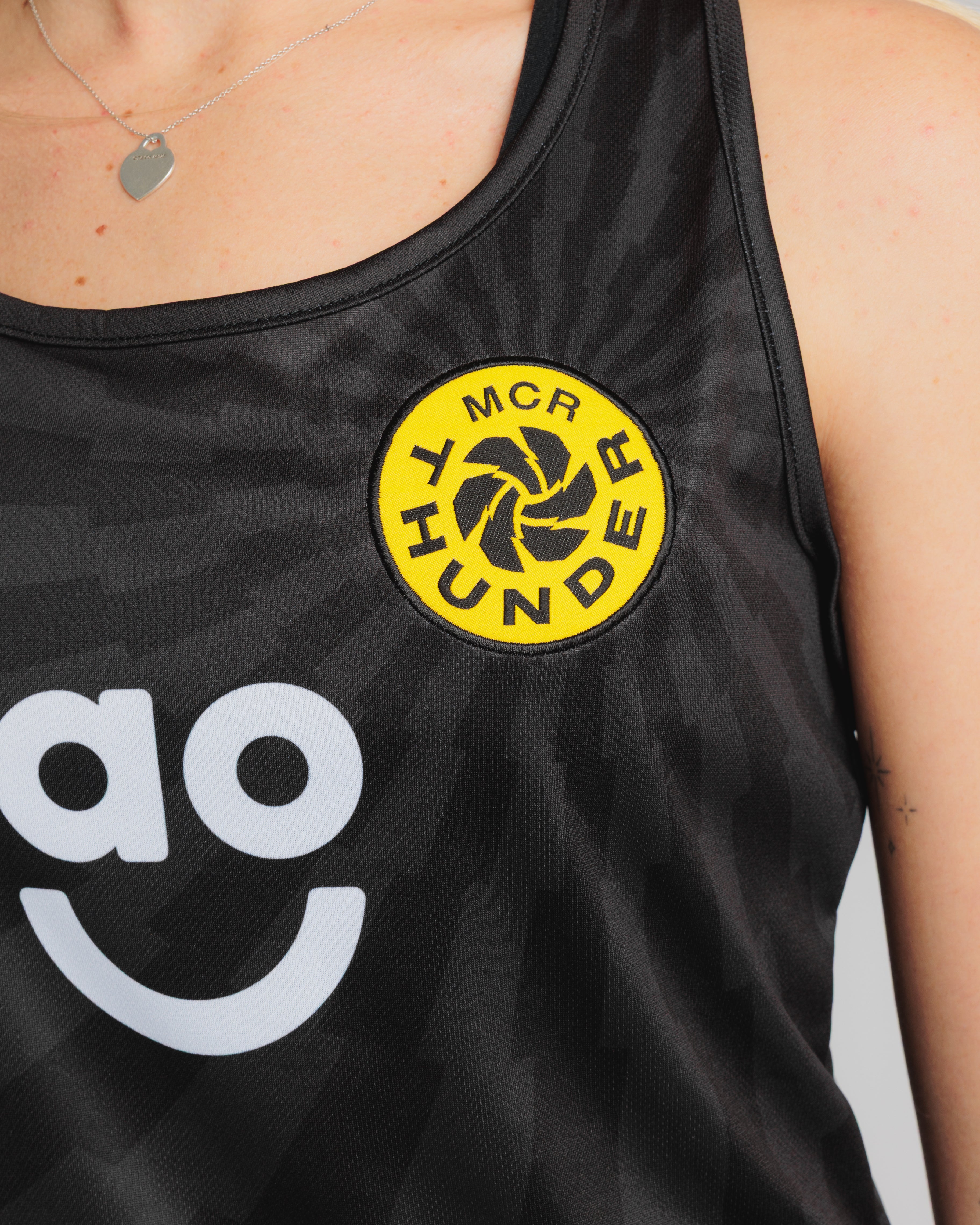 Manchester Thunder 2026 Training Vest Black