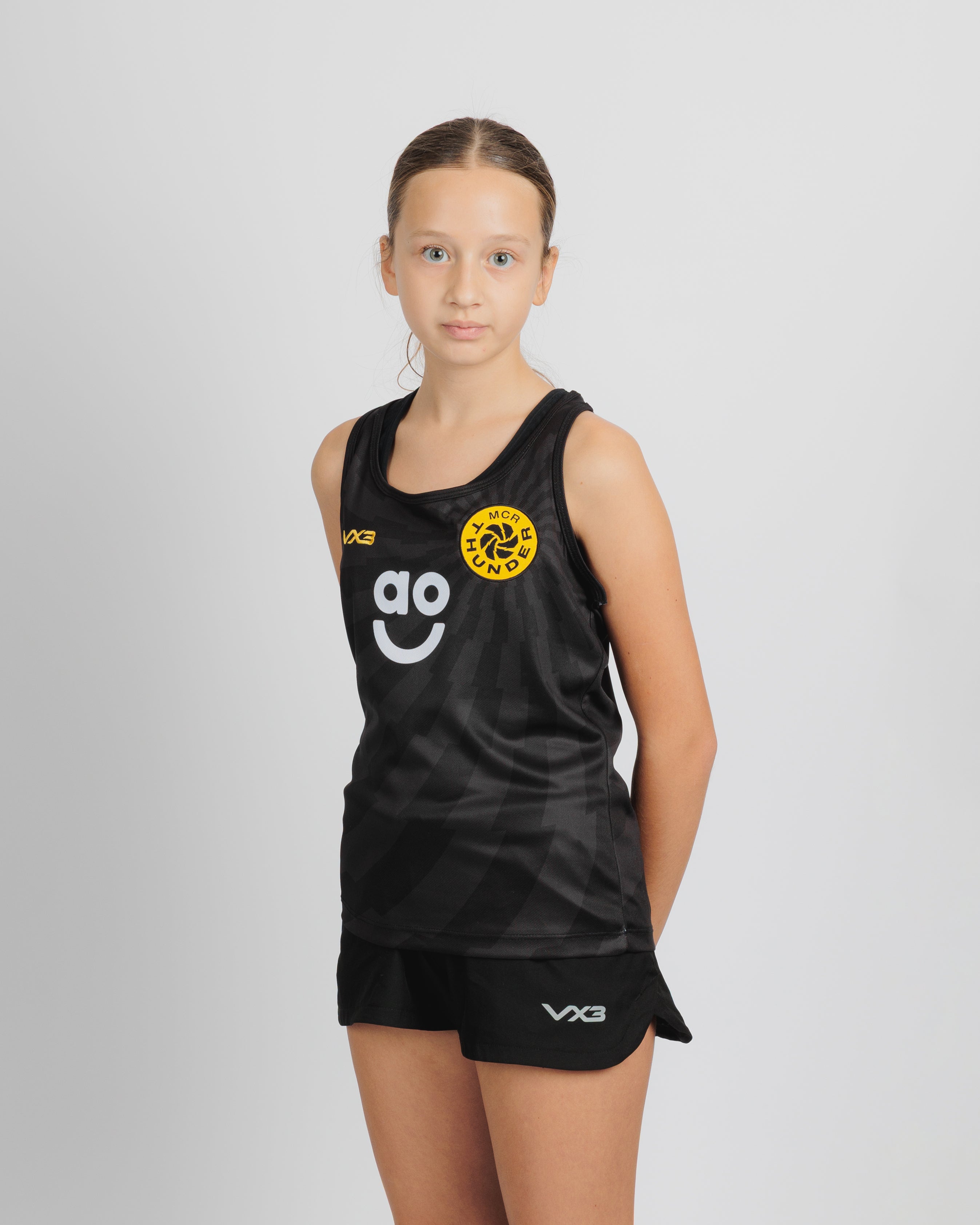 Manchester Thunder 2026 Training Vest Black Youth